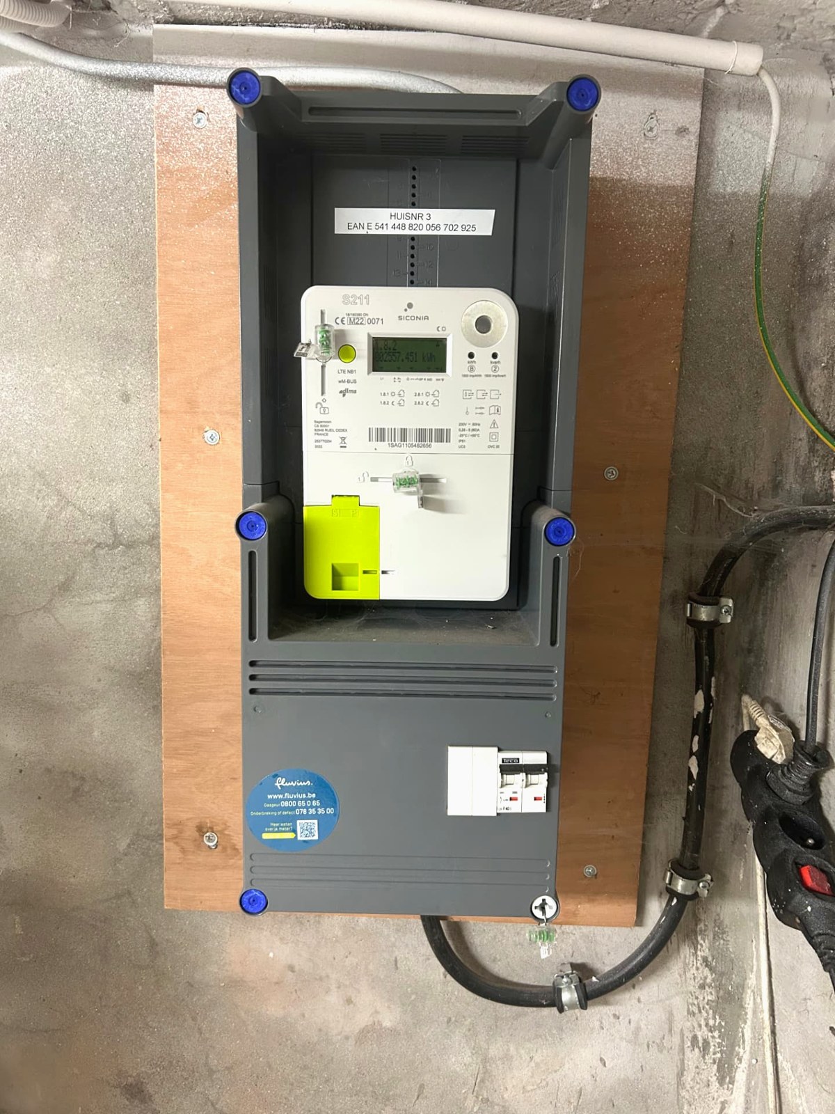 Digitale elektriciteitsmeter